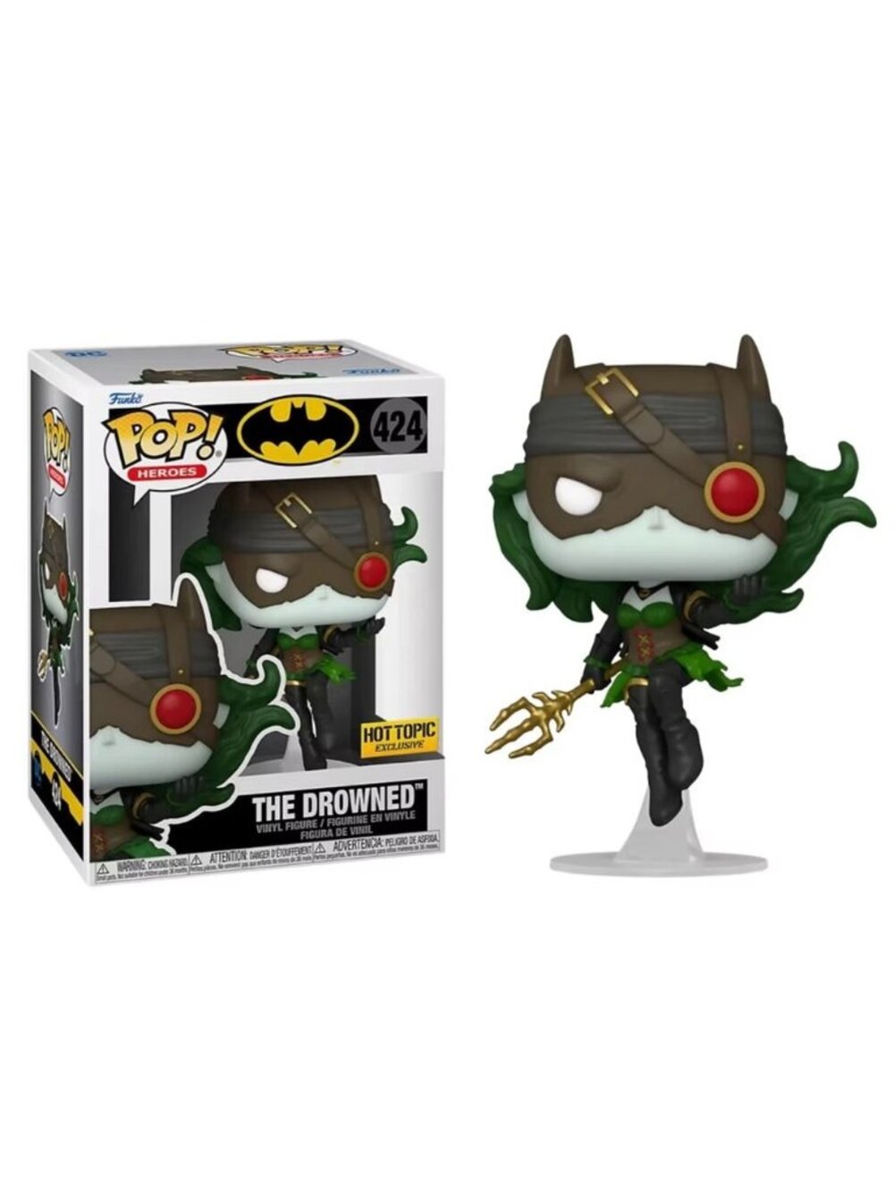Funko Pop! Heroes Batman #424 The Drowned Hot Topic Exclusive Collectible Vinyl
